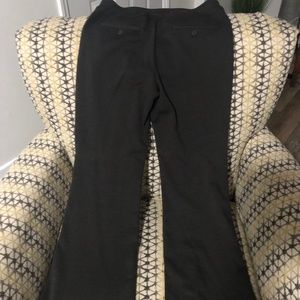 New York & Company Stretch Gray Knit Pants (S) Good Condition-Front Pockets